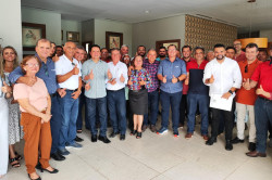 Em Barra do Corda, presidente da FIEMA visita agroindústria Melinative e participa de reunião de trabalho com prefeito Rigo Teles