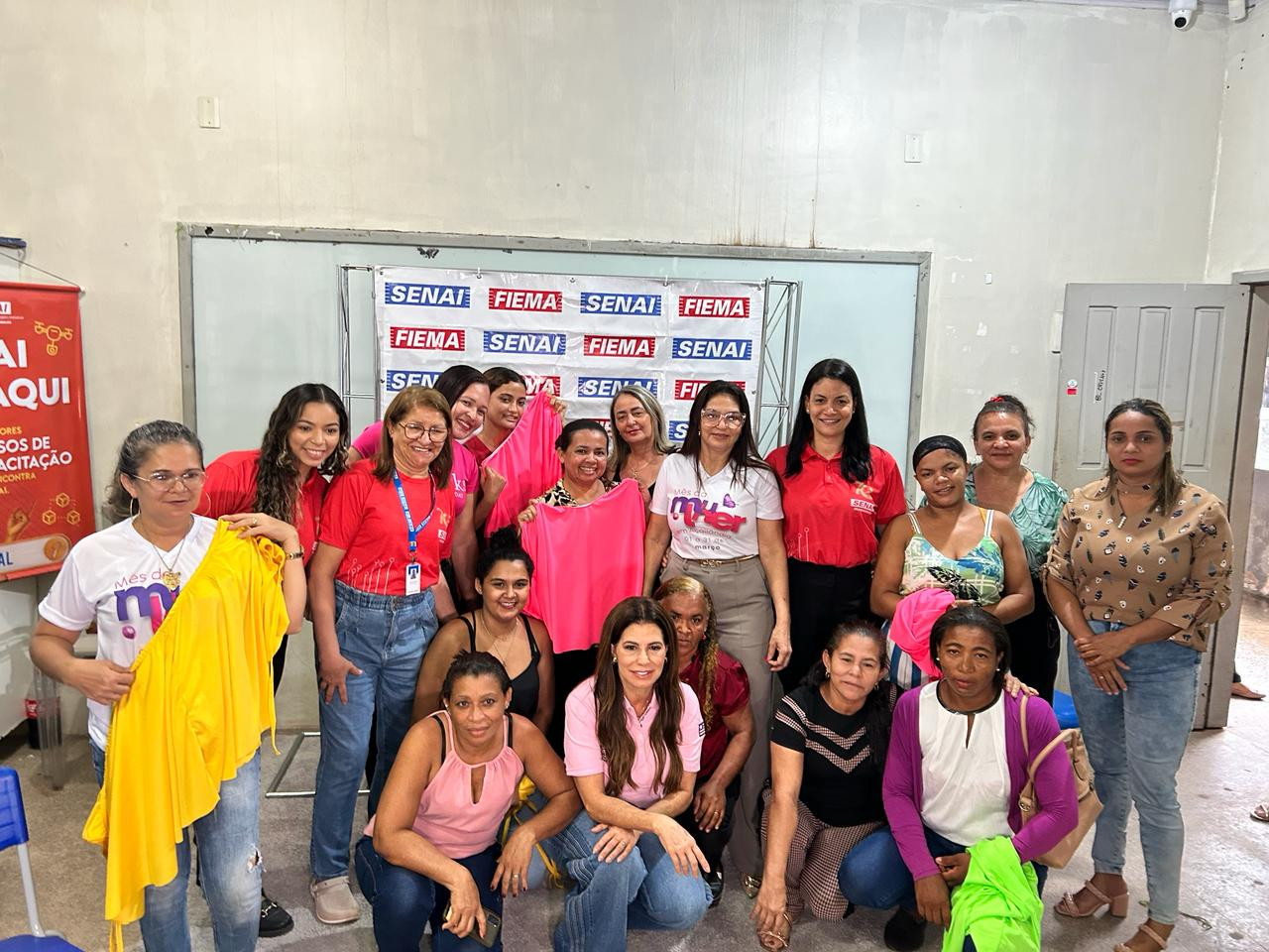 SENAI e SESI levam educação profissional e saúde para Caravana da Mulher Empreendedora em Açailândia