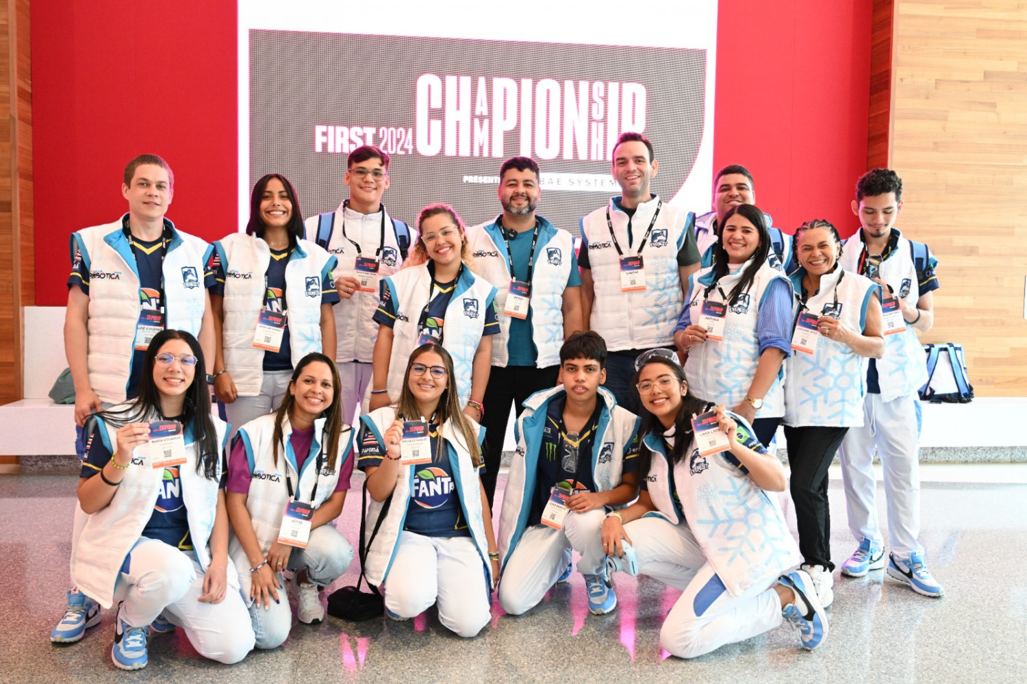 Equipe do SESI Maranhão estreia no FIRST Championship em Houston, EUA