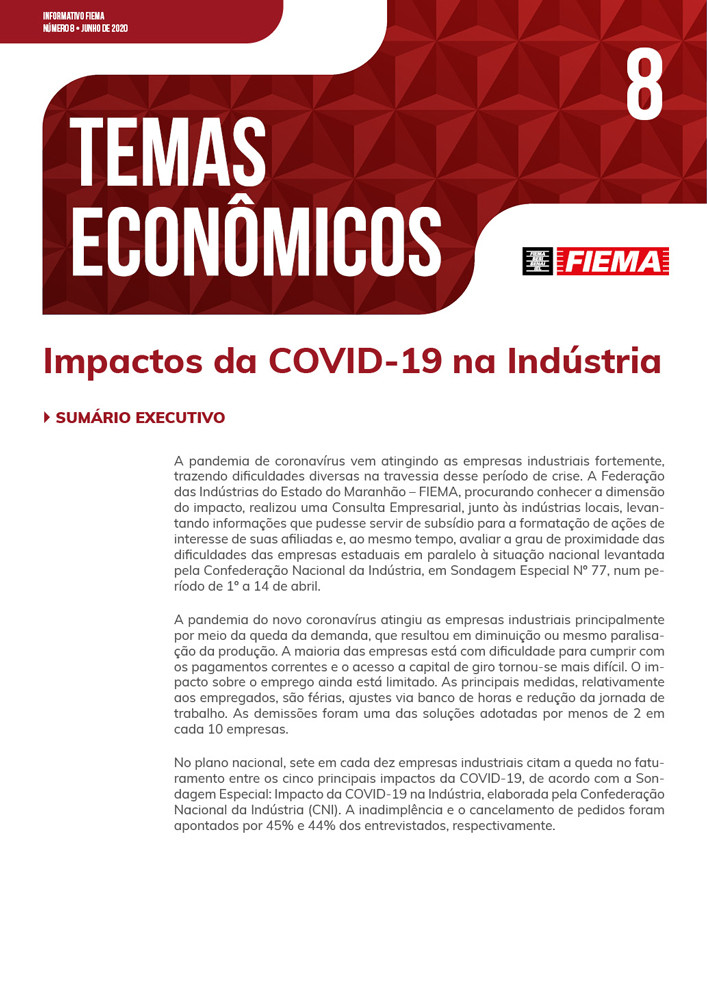 Impactos da COVID-19 na Indústria